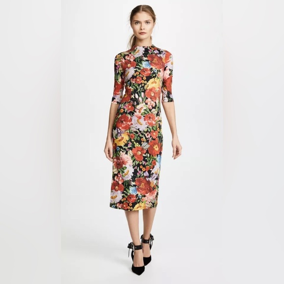Alice + Olivia Dresses & Skirts - $395 Alice + Olivia Floral Multicolor Dress